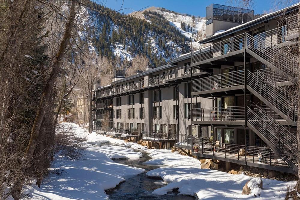 Chateau Roaring Fork Unit 25, Contemporary Condo With River Views, Close To Town Aspen Exterior foto